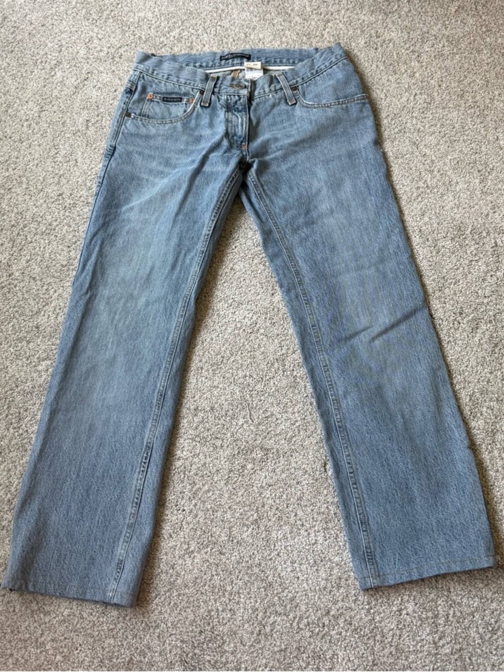Dolce & Gabbana Light Wash Denim Jeans